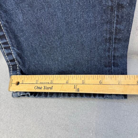 True Religion Men's Jeans 34 Dark Blue Skinny Pocket Flap Preppy Normcore Jeans - Picture 14 of 14